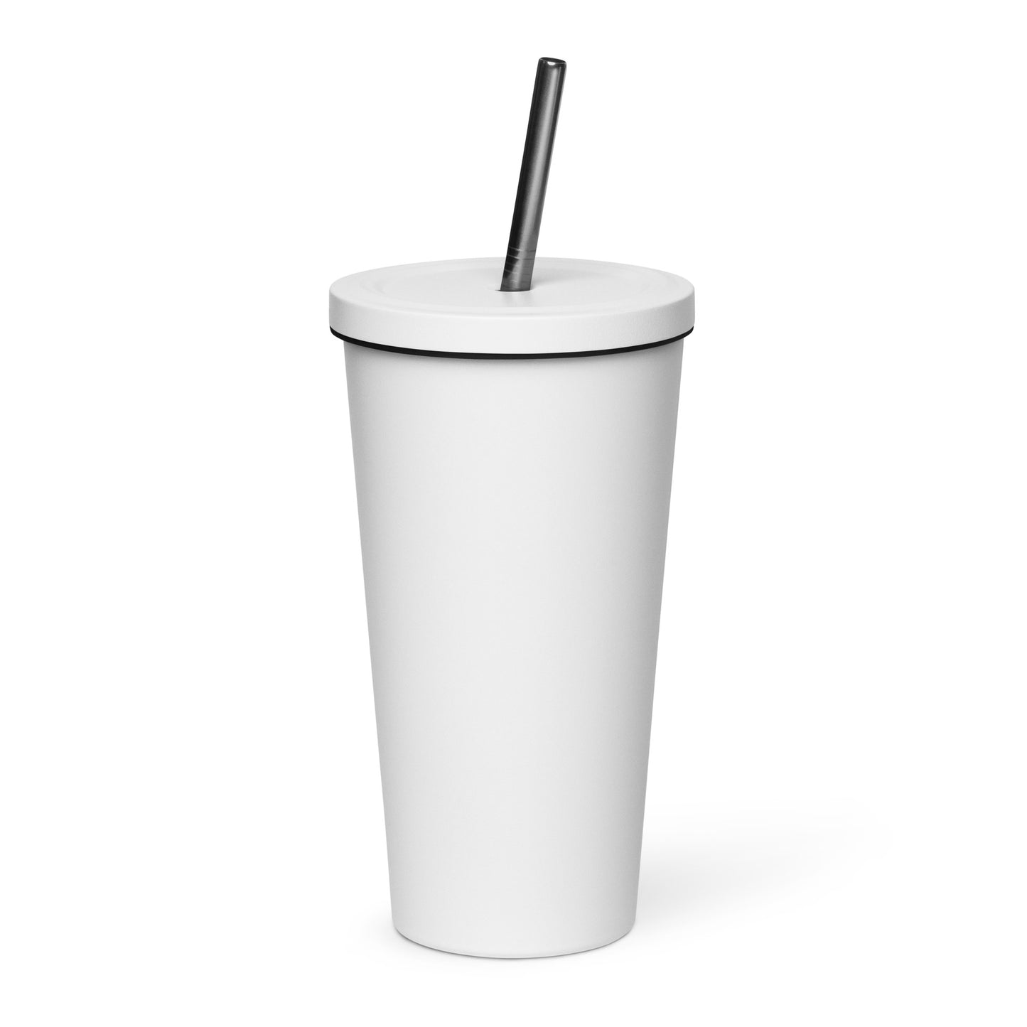 Oviedo HS Marching Band Insulated tumbler with a straw