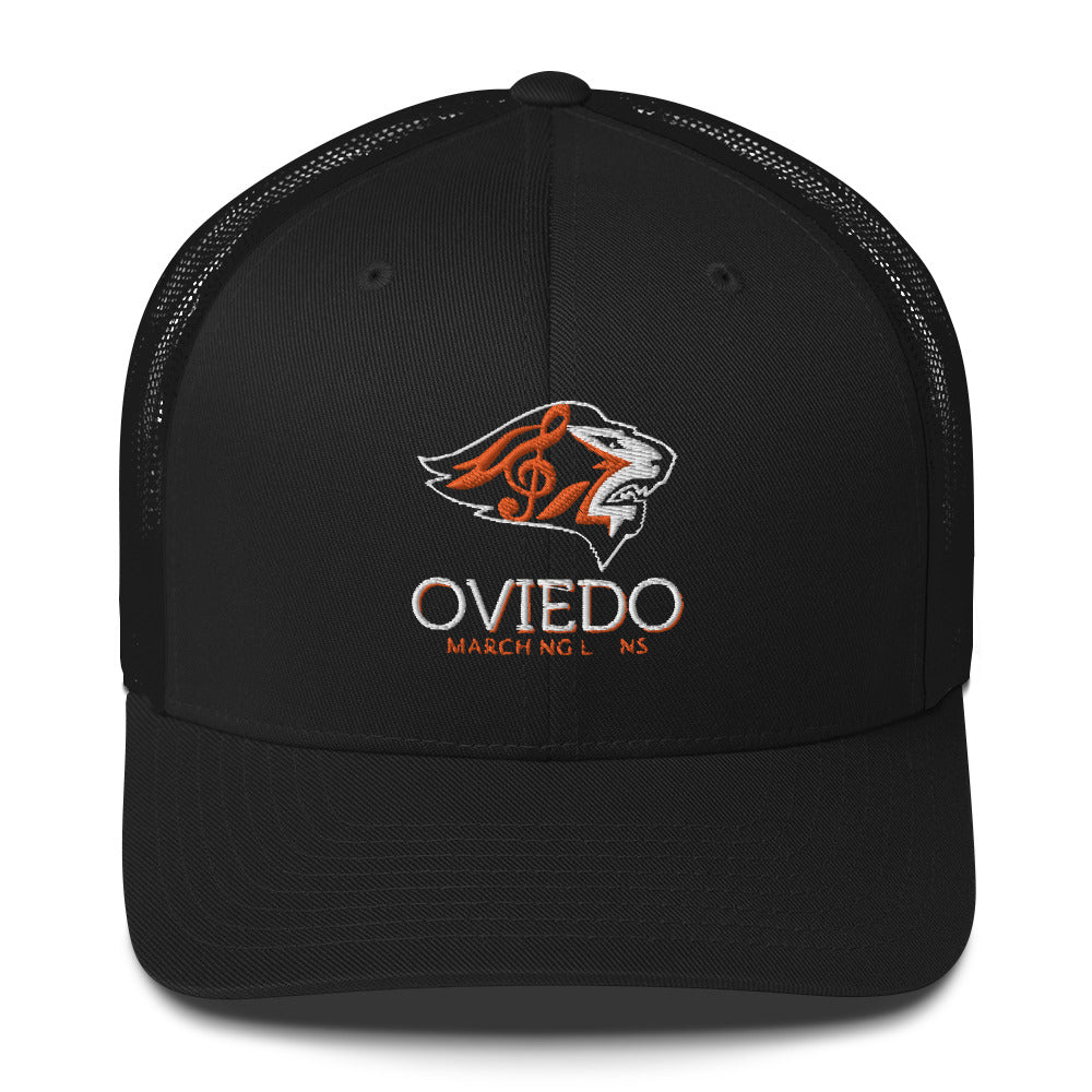 Oviedo HS Band Lion Head Trucker Cap