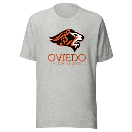 Oviedo HS Band Lion Head Unisex t-shirt